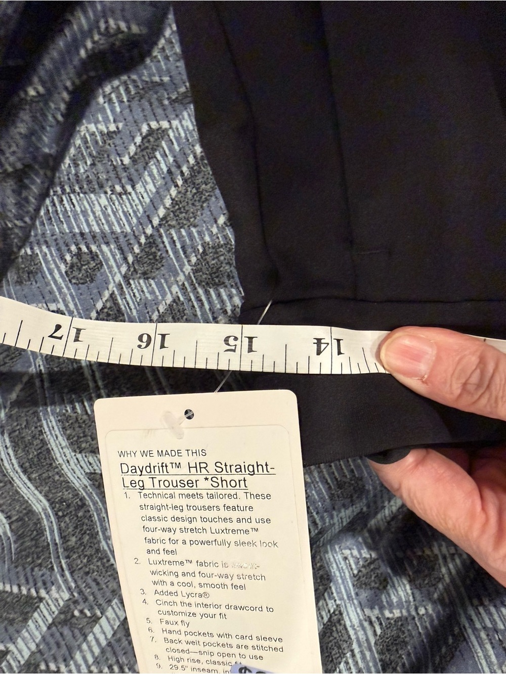 lululemon Daydrift HR Straight Leg-Leg Trousers - Picture 6 of 7